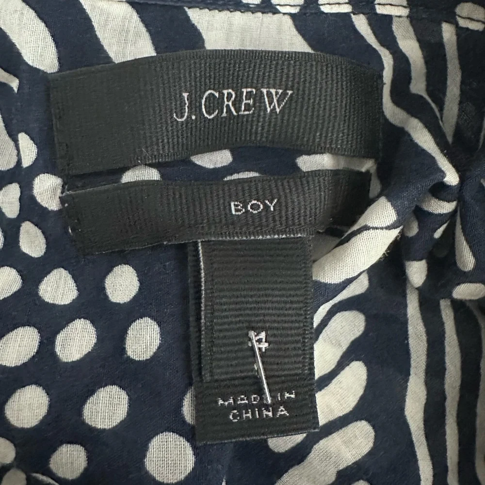 Crew boys dress shirt